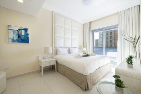Nice 3 Bedrooms Apartment in Damac Maison Mall Street! Burj Khalifa View! 2 Minute Walk to Dubai Mall!
